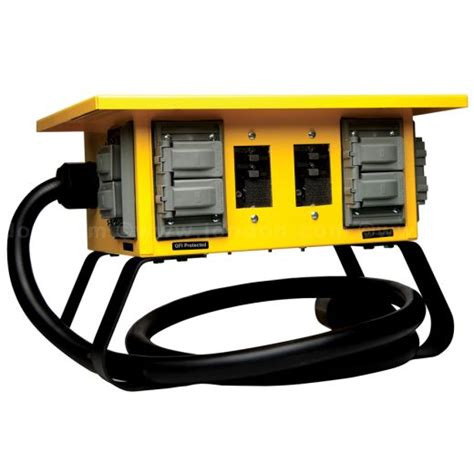 50 amp portable power distribution box|electrical spider box 50 amp.